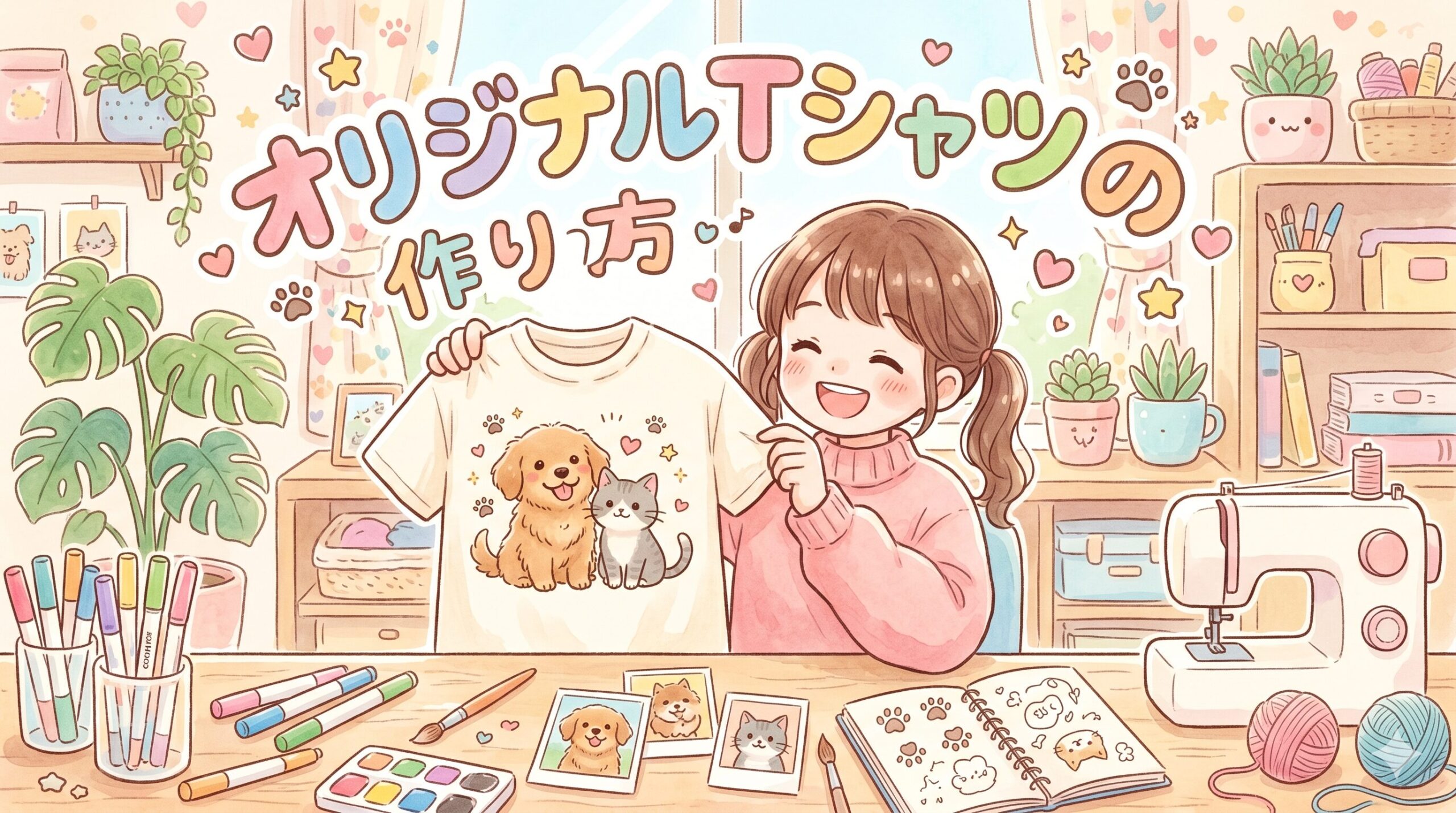オリジナルTシャツの作り方